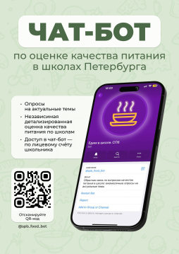 Чат-бот Анкетирование по школьному питанию